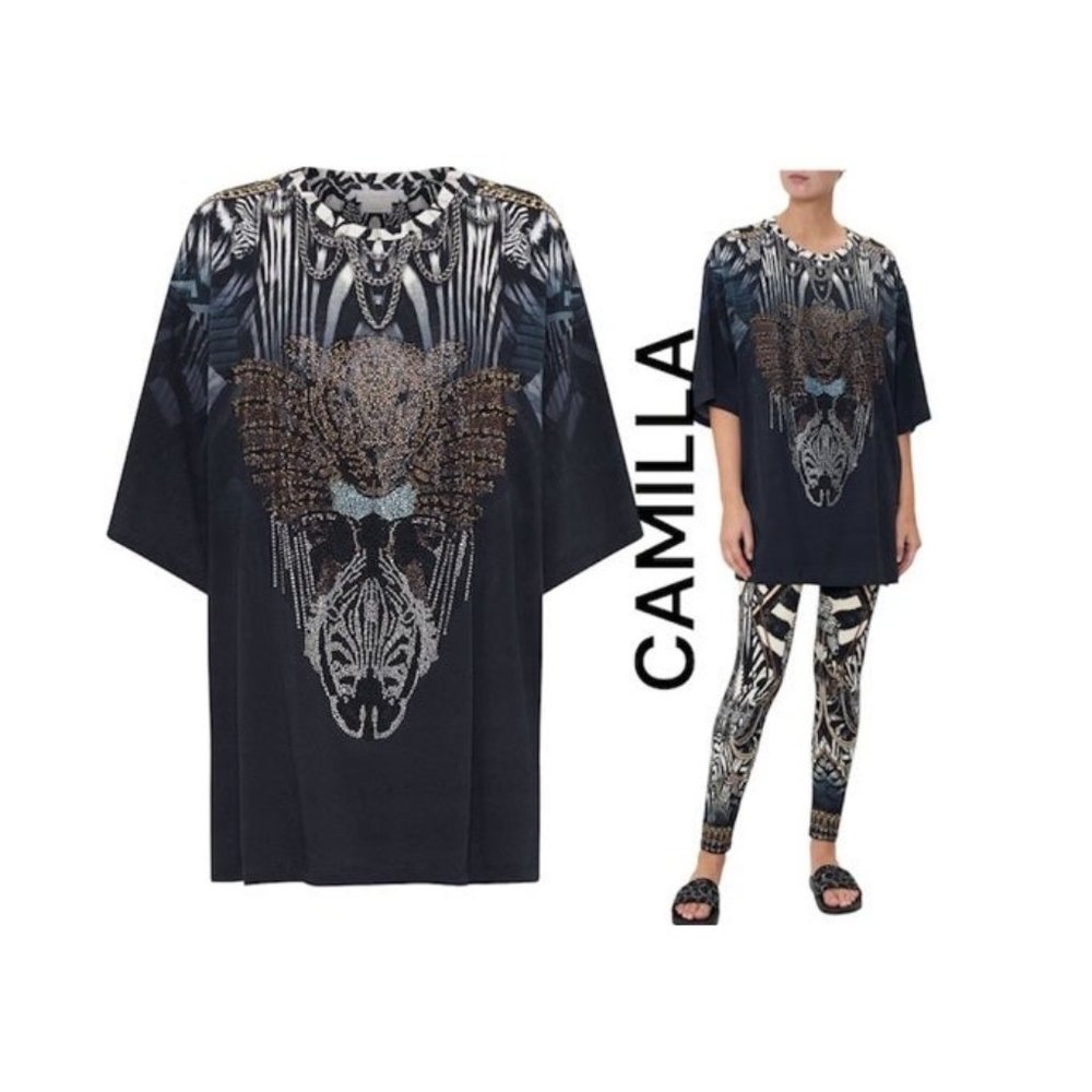 CAMILLA Knight of the Wild blouse shirt tee top tunic fashion luxury